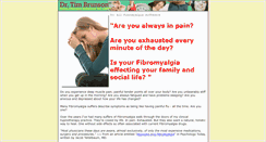 Desktop Screenshot of fibromyalgia.timbrunson.com